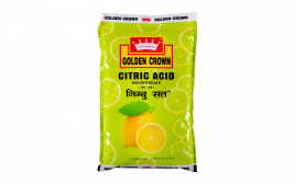 Golden Crown Citric Acid Monohydrate Large Crystal  Pack  500 grams